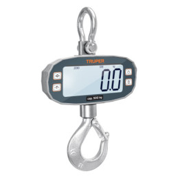 BASE-500C Báscula electrónica colgante, 500 kg, Truper
