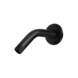BCH-500M Brazo corto con chapetón para regadera, negro mate, Foset