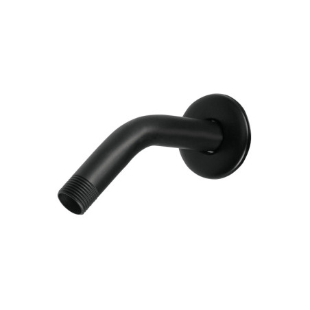 BCH-500M Brazo corto con chapetón para regadera, negro mate, Foset