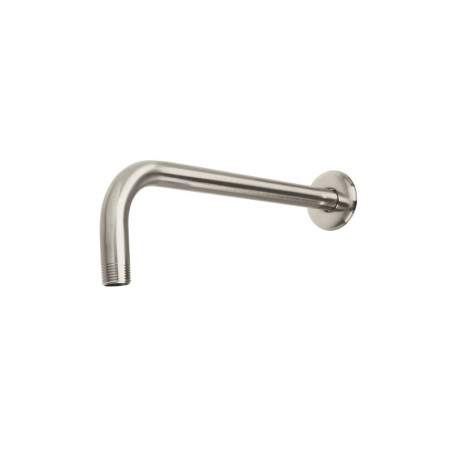 BCH-600N Brazo recto con chapetón para regadera, 40 cm, satín, Foset