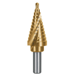 BES-12X Broca escalonada titanio 12 escalones 3/16' a 7/8', Expert