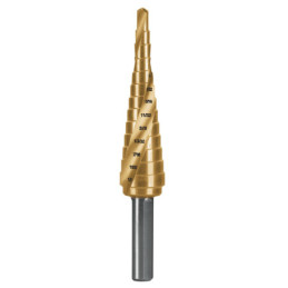 BES-13X Broca escalonada titanio 13 escalones 1/8' a 1/2', Expert