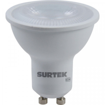 FGC4 SURTEK Foco LED GU10 luz cálida 4.5W