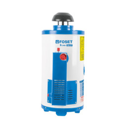 CALE-6PA Calentador de paso 6L 1 servicio gas L.P. piezo eléct., Fose