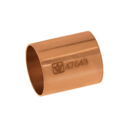 CC-201B Cople de cobre sin ranura de 1/2', Foset