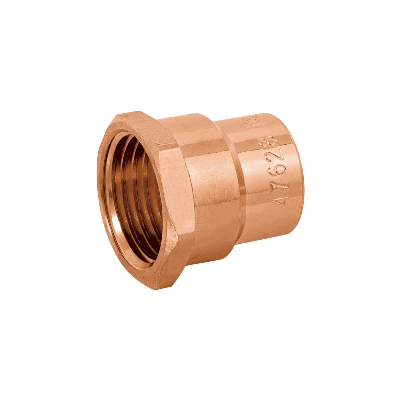 CC-601B Conector de cobre de rosca interior 1/2', Foset
