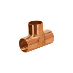CC-761B Tee de cobre sencilla de 1/2', Foset