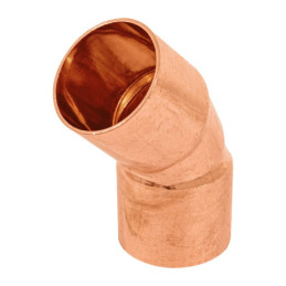 CC-863B Codo de cobre 45° de 1', Foset