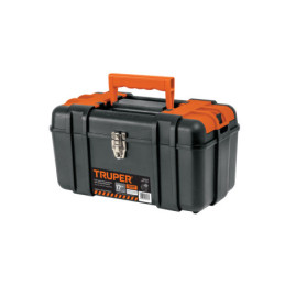 CHP-17XC Caja p/herramienta 17' con compartimentos, broches metálicos