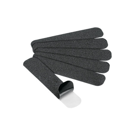 CIA-02N Tarjeta 6 tiras 23cm antiderrapantes negras 50mm c/abrasivo