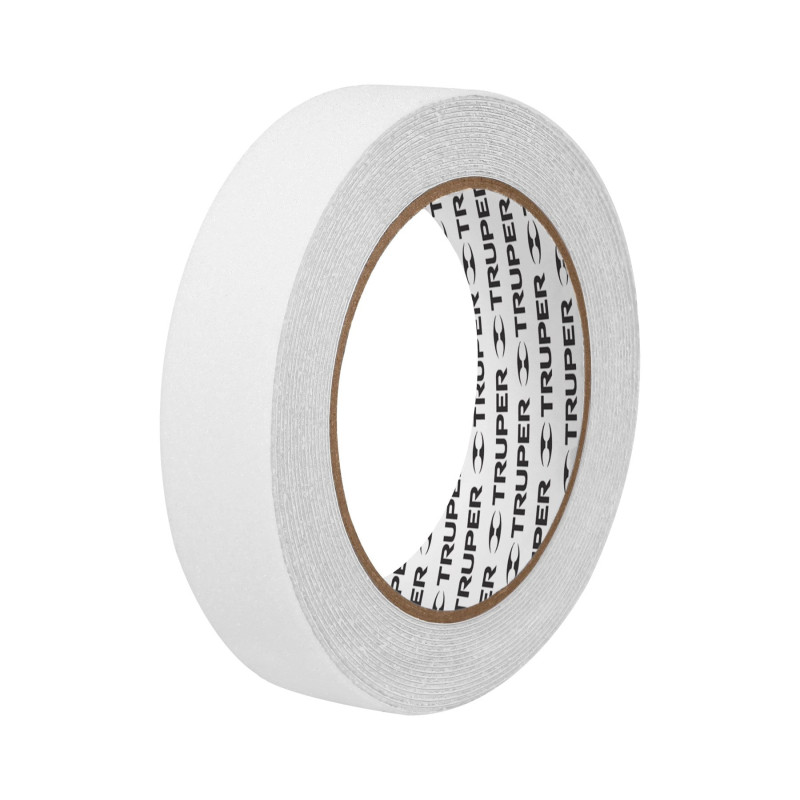 CIA-15B Rollo de 5m de cinta antiderrapante blanca 25mm con abrasivo