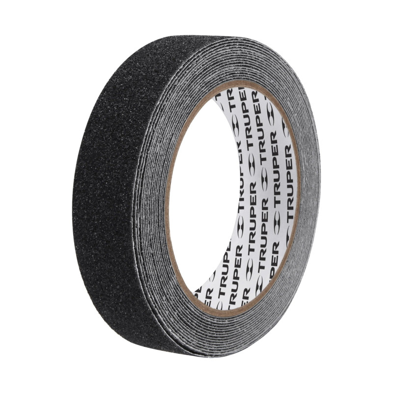 CIA-15N Rollo de 5 m de cinta antiderrapante negra 25mm con abrasivo