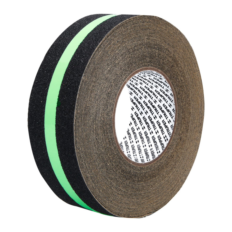 CIA-218L Rollo de 18m cinta antiderrapante fotolumini. 50 mm abrasivo