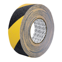 CIA-218P Rollo 18 m de cinta antiderrapante ama/negra 50mm c/abrasivo