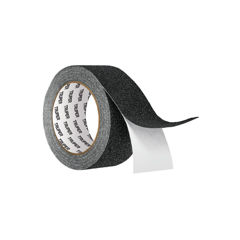 CIA-25N Rollo de 5 m de cinta antiderrapante negra 50mm con abrasivo