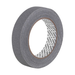 CIAH-15G Rollo de 5 m cinta antiderrapante 25mm gris p/áreas húmedas