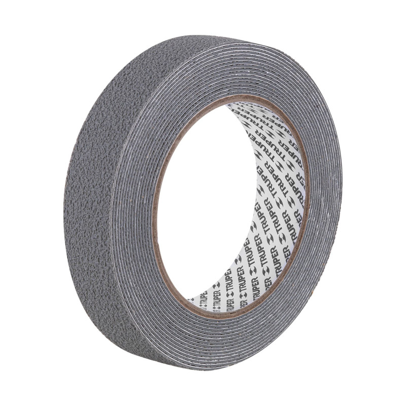 CIAH-15G Rollo de 5 m cinta antiderrapante 25mm gris p/áreas húmedas