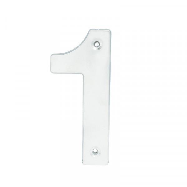L601C LOCK Numero 1 bold 4" cromo satinado Lock | DIHERESA