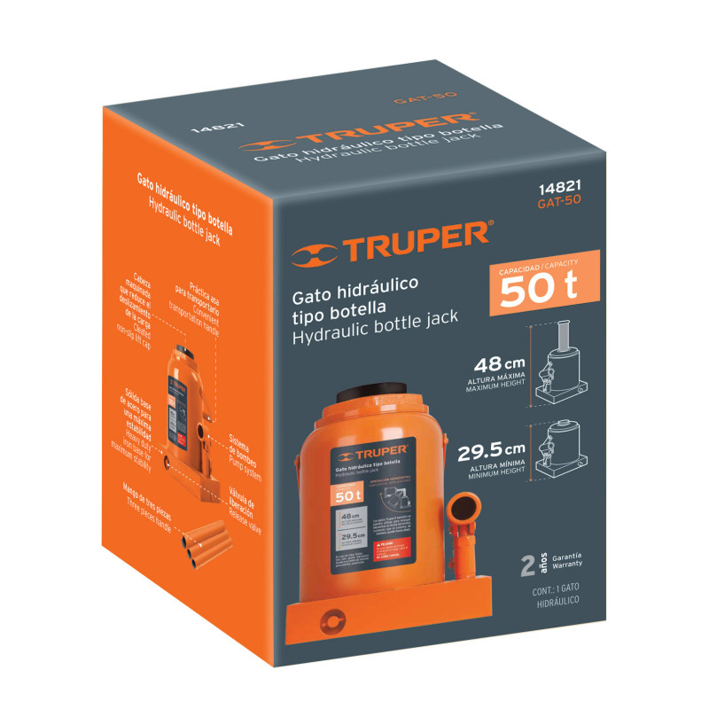 CJ-GAT-50 Caja de empaque de repuesto para GAT-50, Truper