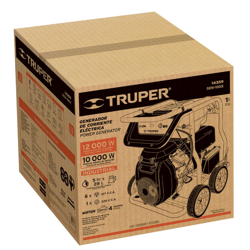 CJ-GEN-100X Caja de empaque de repuesto para GEN-100X, Truper