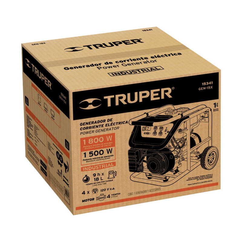 CJ-GEN-15X Caja de empaque de repuesto para GEN-15X, Truper