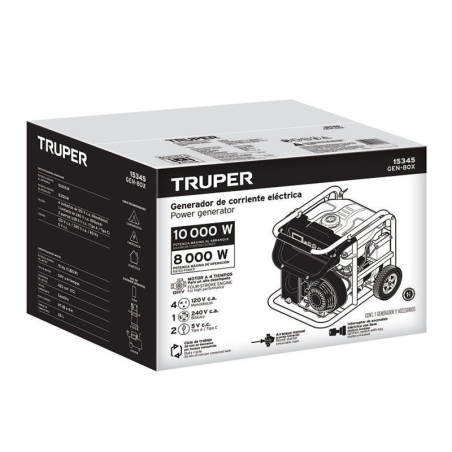 CJ-GEN-80X Caja de empaque de repuesto para GEN-80X, Truper