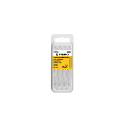 CLC-2GA Blíster con 20 clavos galvanizados para concreto 2', Fiero