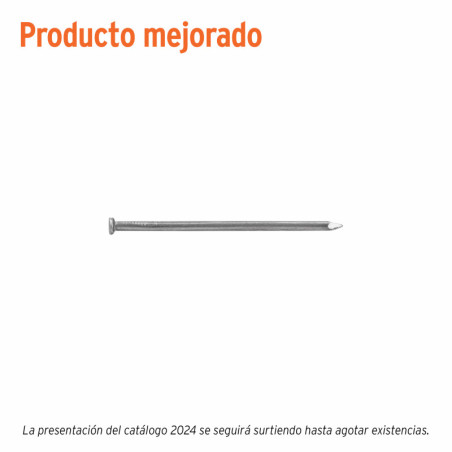 CLE-3-10 Kilo de clavo estándar 3' con cabeza en caja de 10 kg, Fiero