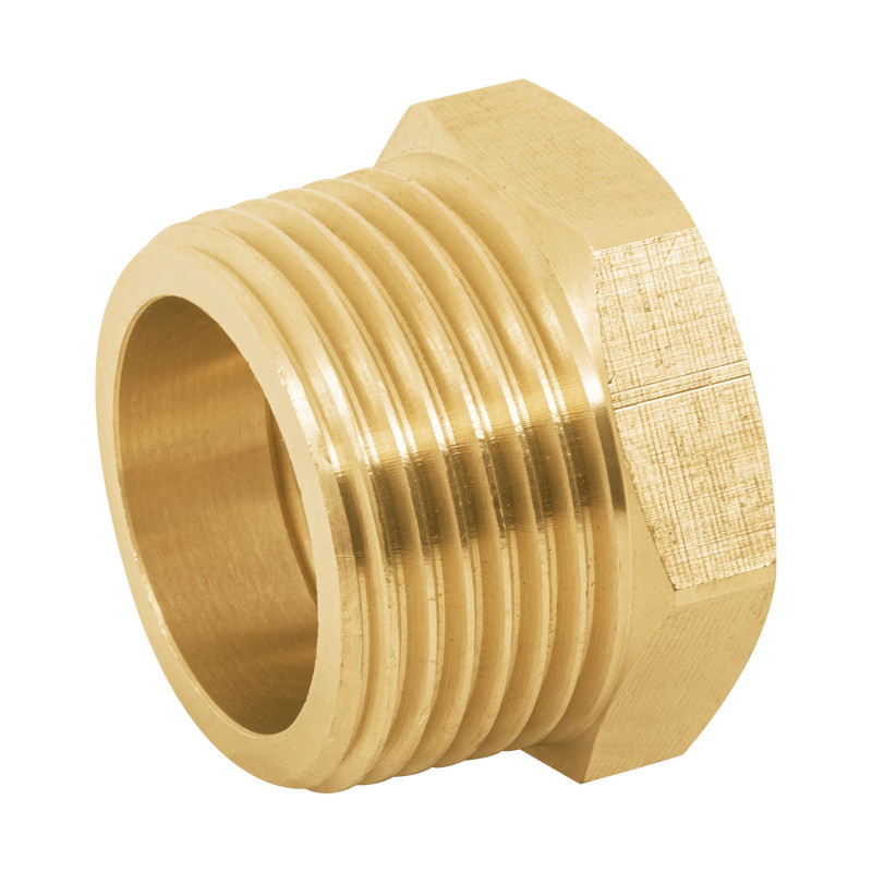 CLG-233 Reducción bushing de latón, 1' x 3/4', Foset