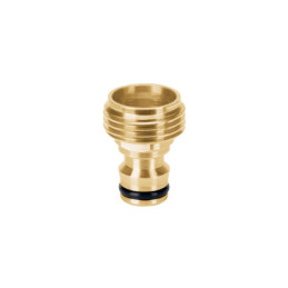 CLICK-MM Conector 3/4' rápido macho de latón, sistema click, Truper