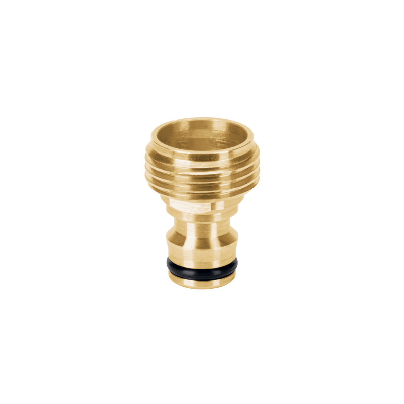 CLICK-MM Conector 3/4' rápido macho de latón, sistema click, Truper