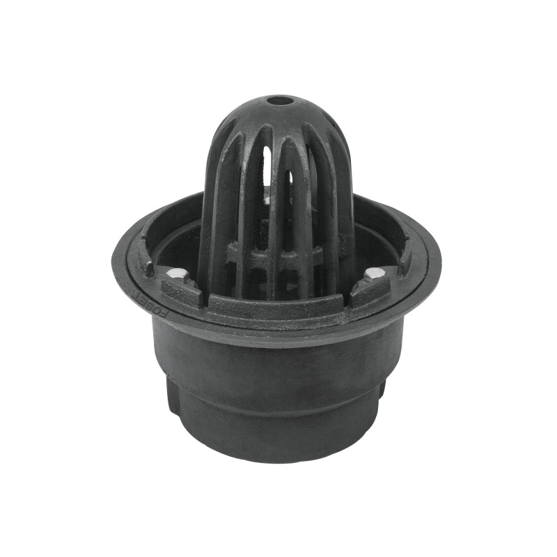 CO-44 Coladera de hierro de cúpula para azotea, Foset