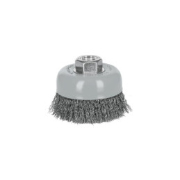 CO-508MR Carda copa 3' alambre ondulado fino, Multi-rosca, Truper