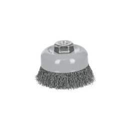 CO-510MR Carda copa 4' alambre ondulado fino, Multi-rosca, Truper