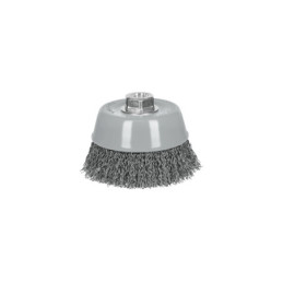CO-512MRX Carda copa 5' alambre ondulado grueso, Multi-rosca, Truper