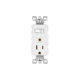 COAP-SB Interruptor de palanca con contacto, Standard, blanco