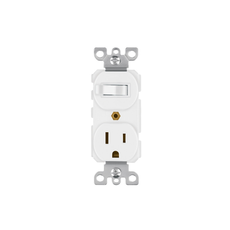 COAP-SB Interruptor de palanca con contacto, Standard, blanco