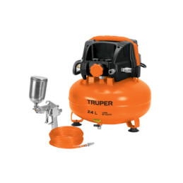 COMP-KIT24S Kit comp libre de aceite 24 L, 2-2/3 HP, PIPI-420 y manguera