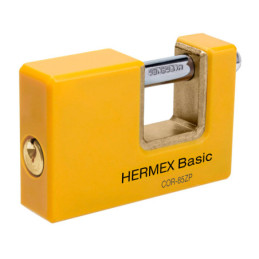 COR-85ZP Candado antipalanca 85 mm cuerpo metálico, Hermex