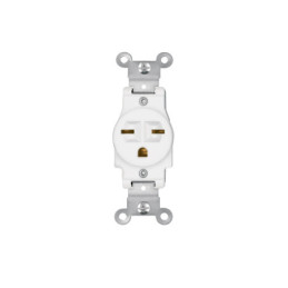COSE-CHSB Contacto sencillo, cara de chino, Standard, blanco, Volteck