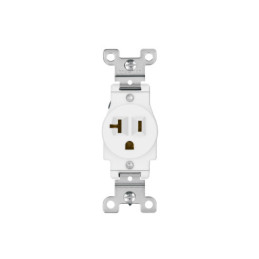 COSE-MSB Contacto sencillo, 2 polos 3 hilos, 20 A, Standard, blanco