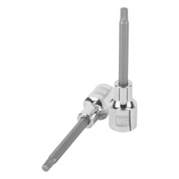 D-1206-BL Dado punta larga bristol M6, cuadro 1/2', Truper