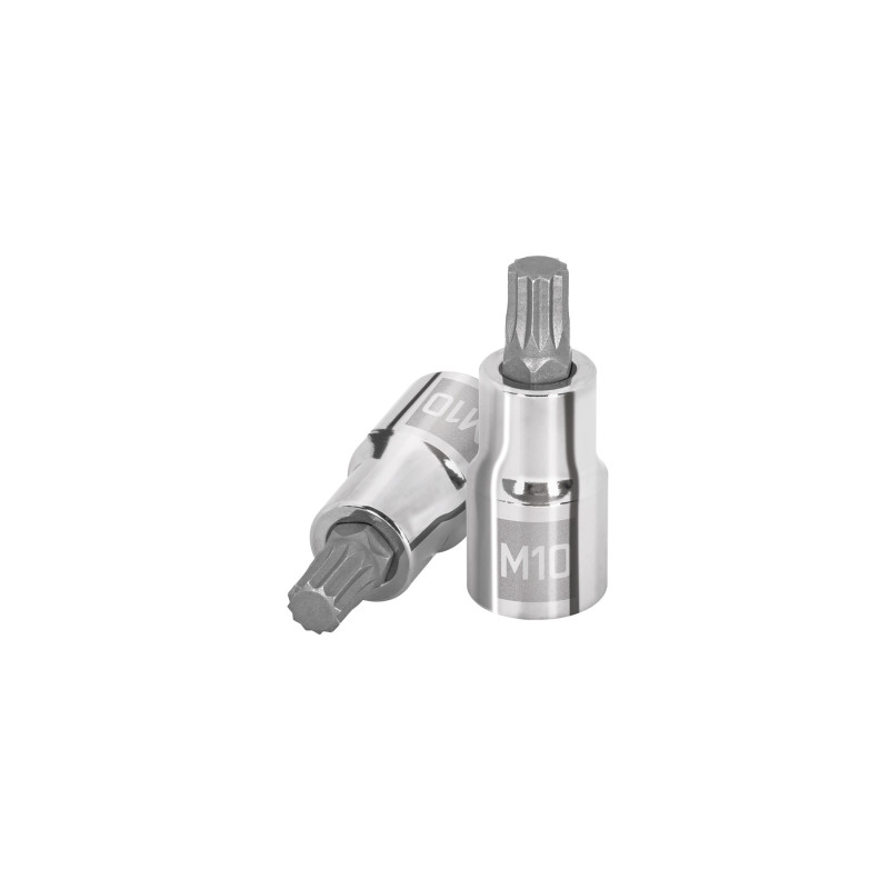 D-1210-BC Dado punta corta bristol M10, cuadro 1/2', Truper