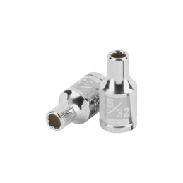D-1405-B Dado de 5/32', 12 puntas, cuadro 1/4', Truper