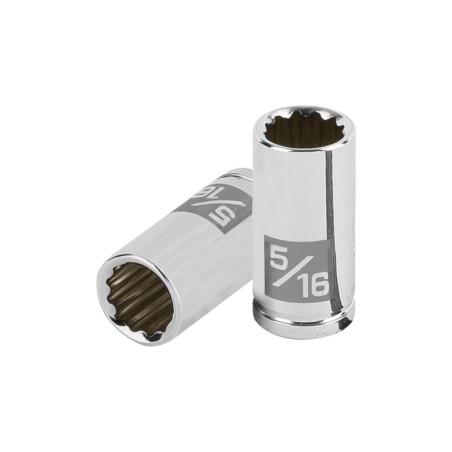 D-1410-B Dado de 5/16', 12 puntas, cuadro 1/4', Truper