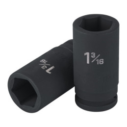 D-7519-L Dado largo de impacto de 1-3/16', 6 puntas, cuadro 3/4'