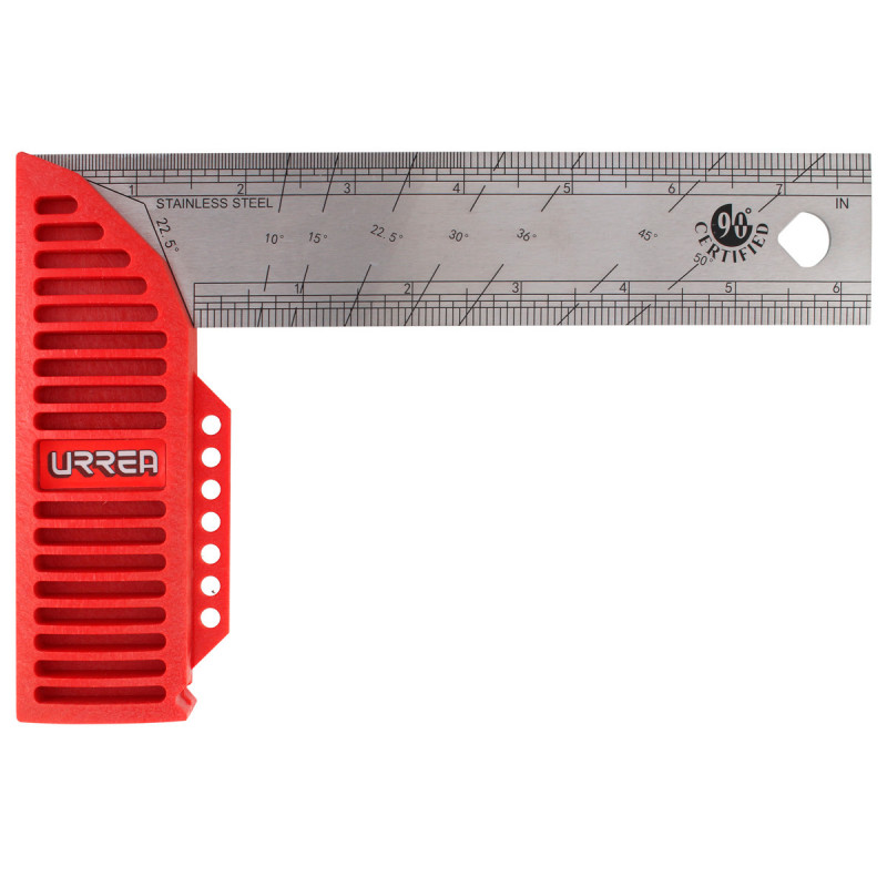 80038 URREA Escuadra de carpintero 8" Urrea | DIHERESA 80038 URREA Escuadra de carpintero 8" Urrea | DIHERESA