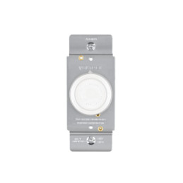 DIM-SB Atenuador de luz giratorio, Standard, blanco, Volteck