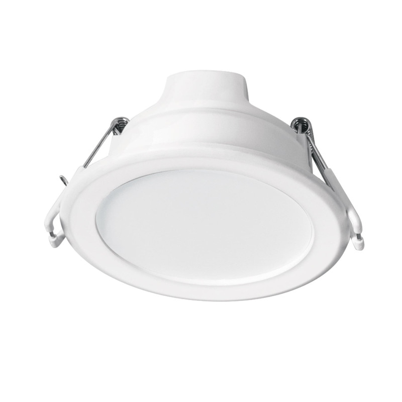 EMP-100LB Luminario empotrado redondo de LED 5 W luz de día, Volteck