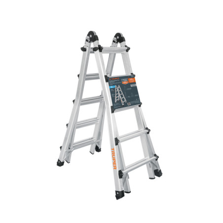 EMT-18 Multiescalera telescópica,4.5 m,capacidad de carga 150 kg